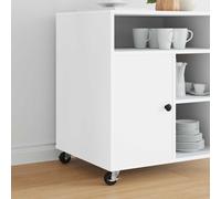 vidaXL Ruota 2 pcs Nero e argento 50,7 x 50,7 x 24,4 mm Ferro e nylon