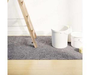 vidaXL Rutschfeste Malervliese 2 Stk. 5 m 180 g/m² Grau