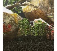 vidaXL Sabbia per Acquari 10 kg Nera 0,2-2 mm