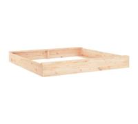AX Parco Giochi Sabbiera Quadrata X 2 Bambini 2-8anni 160x160x20cm Nuovo 825037