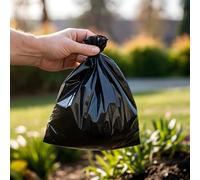 vidaXL Sacchetti Deiezioni Cani 750 pz Neri 30x20 cm in PE