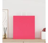 vidaXL Sacchetti di Carta 250 pz con Manici Rosa 45x17x48 cm