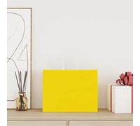 vidaXL Sacchetti di Carta 50 pz con Manici Gialli 32x17x25 cm