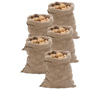 vidaXL Sacchi di Iuta 5pz 60x105 cm 100% Iuta 220 gsm