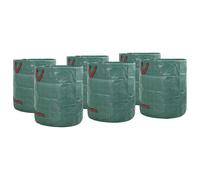 vidaXL Sacchi per Rifiuti da Giardino 12 pcs Verde 45 x 45 x 76 cm