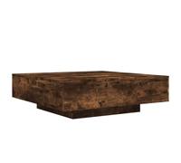 vidaXL Tavolino da salotto Rovere fumo 100x100x31 cm Legno multistrato