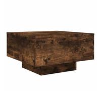 vidaXL Tavolino da Salotto Rovere Fumo 55x55x31cm in Legno Multistrato