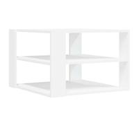 vidaXL Tavolino da Salotto Bianco 58x58x40 cm in Legno Multistrato