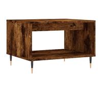 vidaXL Tavolino da Salotto Rovere Fumo 60x50x40 cm Legno Multistrato