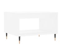 vidaXL Tavolino da salotto Bianco 60x50x40 cm in legno multistrato