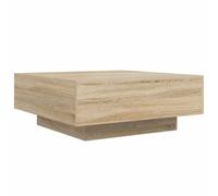 vidaXL Tavolino da Salotto Rovere Sonoma 80x80x31 cm Legno Multistrato, tavolino, tavolino da tè, tavolino Moderno, tavolino per Telefono