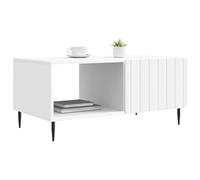 vidaXL Salontafel Wit 90 x 50 x 40 cm Bewerkt hout