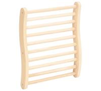 vidaXL Schienale a Forma di S per Sauna in Legno Massello di Pino