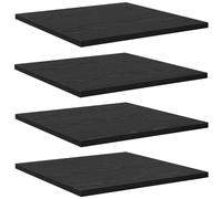vidaXL Scaffale 3 livelli 4 pz 40 x 40 x 1,5 cm Legno ingegnerizzato | Tanto spazio per le tue cose, Stile elegante che si adatta a qualsiasi arredamento, Crea un'atmosfera ordinata e alla moda