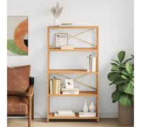 AX Libreria Organizzatore Scaffale Bagno 80x30x146cm Minimalista Libri 0K 353812