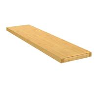 vidaXL Scaffale a Parete 80x20x2,5 cm in Bambù