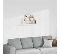 vidaXL Scaffale a Parete Bianco 80x23,5x3,8 cm in MDF