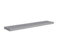 vidaXL Scaffale a Parete Grigio 120x23,5x3,8 cm in MDF