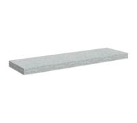 vidaXL Scaffale a Parete Grigio Cemento 80x23,5x3,8 cm in MDF