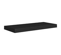 vidaXL Scaffale a Parete Nero 60x23,5x3,8 cm in MDF