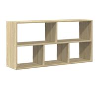 vidaXL Scaffale a Parete Rovere Sonoma 100x25x50 cm Legno Multistrato, scaffale a Muro, scaffale espositivo, espositore a Muro, scaffale pensile