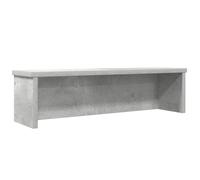 vidaXL Scaffale da Cucina Impilabile Grigio Cemento 60x15x16 cm