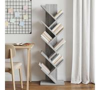 vidaXL Boom Boekenplank 6-Tier 30 x 18 x 100 cm Bewerkt hout