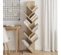 vidaXL Scaffale da Libro ad Albero 6 Livelli 30 x 18 x 100 cm