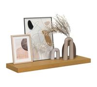 vidaXL Scaffale da Parete Beige 90 x 23,5 x 4 cm Legno Multistrato, Mensola a Parete Elegante e Rettangolare per Soggiorno, Design Moderno per organizzare la casa, Decorazione Interna duratura, soluz