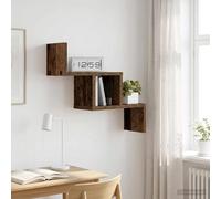 vidaXL Scaffale da parete Legno antico 48 x 15 x 42 cm