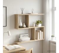 vidaXL Wandplank Sonoma Eiken 60 x 12 x 50,5 cm Bewerkt hout
