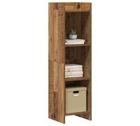 vidaXL Scaffale in legno anticato, 30 x 30 x 111 cm,