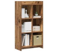 vidaXL Scaffale in legno anticato, 59 x 30 x 111 cm,