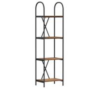vidaXL Scaffale Libreria Unità di Stoccaggio Rettangolare Libero per Arredo Moderno in Soggiorno