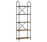 vidaXL Scaffale Libreria Unità di Stoccaggio Rettangolare Moderno per Soggiorno