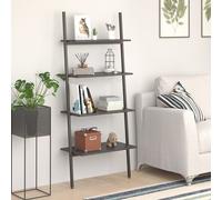 vidaXL Scaffale Pendente a 4 Livelli Nero 64x34x150,5 cm