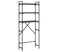 vidaXL Scaffale per Lavatrice Rovere Marrone 67x25x163 cm Multistrato