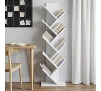 vidaXL Scaffale per Libri a Forma di Albero 6 Ripiani 30 x 18 x 100 cm