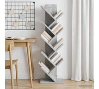 vidaXL Scaffale per Libri ad Albero 6-Scomparti 30 x 18 x 100 cm