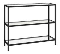 vidaXL Scaffale Trasparente 100x36x90 cm in Vetro Temperato