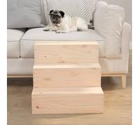 vidaXL Scala per Animali 40x37,5x35 cm in Legno Massello di Pino