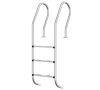 VIDAXL - Scala Per Piscina 54x38x158 Cm Acciaio Inox 304