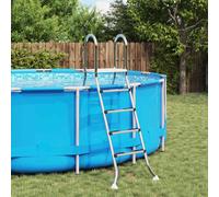 vidaXL Scala per piscina fuori terra 195 x 150 cm 4-Gradino