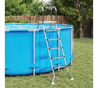 vidaXL Scala per piscina fuori terra 224 x 175 cm 5-Gradino
