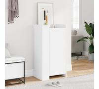 vidaXL Scarpiera Bianca 52x37,5x100 cm in Legno Multistrato