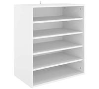 VIDAXL - Scarpiera Bianca 60x35x70 cm in Truciolato