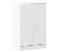 vidaXL Scarpiera Bianca 60x35x92 cm in Truciolato