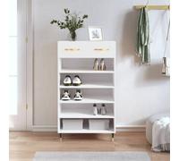 AX Scarpiera 5Scomparti 60x35x105cm Organizer Arredamento Ordine Elegante 829590