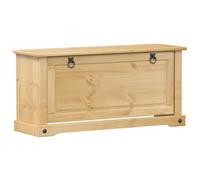 vidaXL Scarpiera Corona 99x32x47 cm in Legno Massello di Pino, Mobile per Scarpe, mensola per Scarpe, Porta Scarpe, Armadio per Scarpe