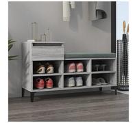 VIDAXL - Scarpiera Grigio Sonoma 102x36x60 Cm In Legno Multistrato